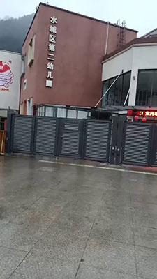 擺折門案例